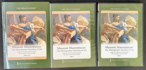 THE GREAT COURSES SERIES, MUSEUM MASTERPIECES: THE METROPOLITAN MUSEUM OF ART