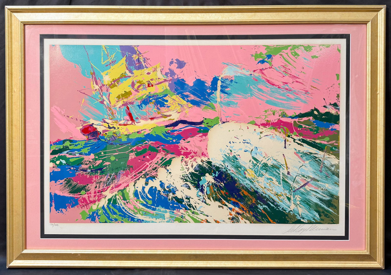 LEROY NEIMAN (1921-2012) ORIGINAL, LIMITED EDITION, HAND SIGNED, SILKSCREEN SERIGRAPH TITLED (1 of 7)