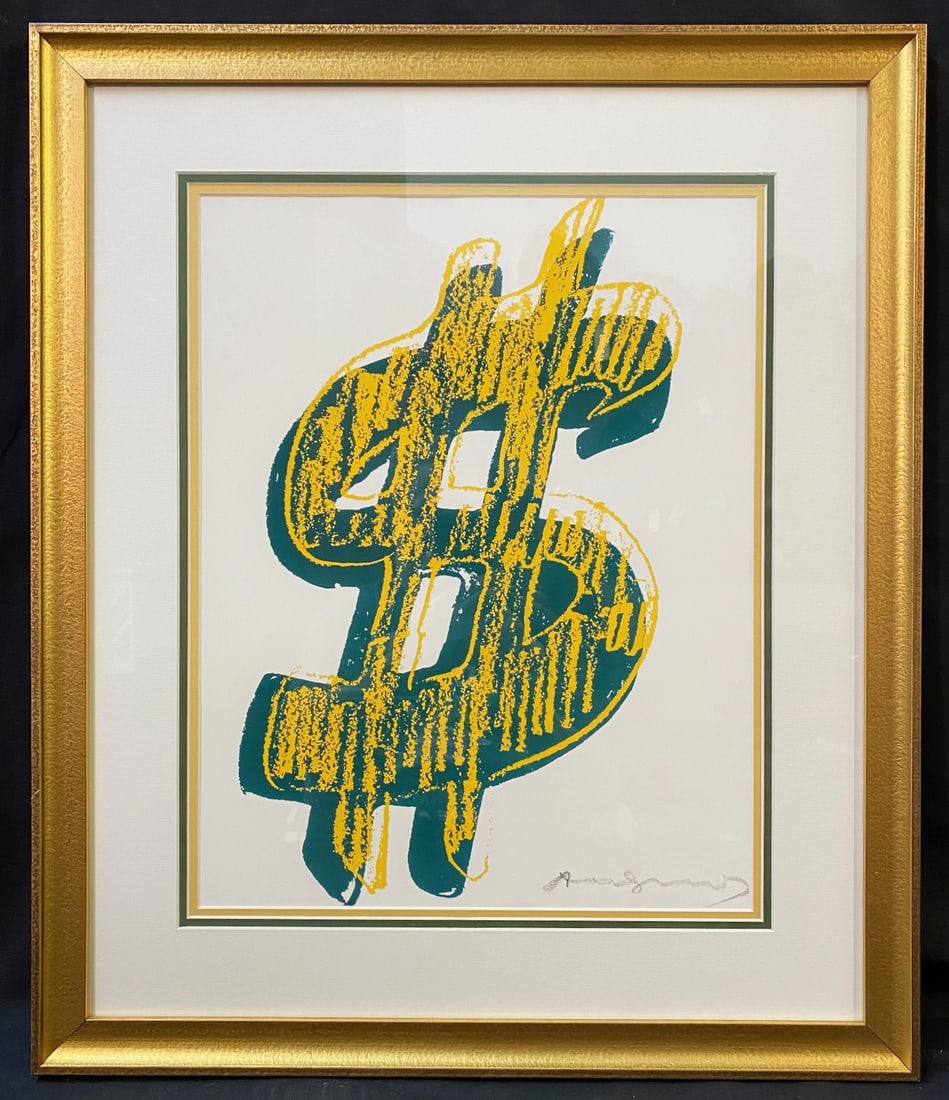 ANDY WARHOL (1928-1987) LITHOGRAPH TITLED SINGLE DOLLAR, 22IN x 26IN (56cm x 66cm) (1 of 4)