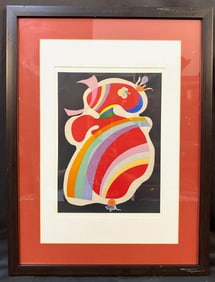 WASSILY KANDINSKY (1866-1944) LITHOGRAPH TITLED COMPOSITION III, 18.5IN x 24.5IN (47cm x 62cm)