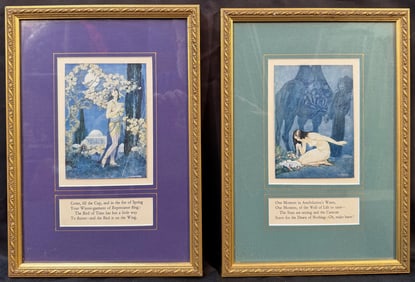 WILLY POGANY (1882-1955) ILLUSTRATIONS FROM THE RUBIYAT OF OMAR KHAYYAM, TRANSLATED BY EDWARD