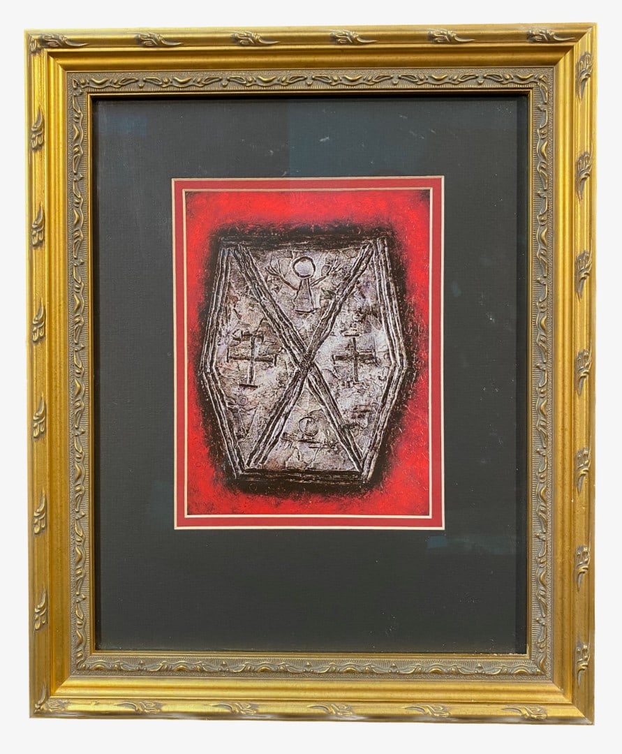 PIERRE JACQUEMON (1936-2001) LIMITED EDITION COLOR LITHOGRAPH, 14IN X 17IN (36cm x 43cm): Limited edition color lithograph by celebrated French-American artist Pierre Jacquemon (1882-1967). It is untitled, and it is after the original which was painted in 1980. It is signed by the artist