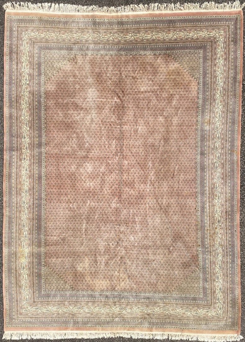 PERSIAN SARABAND MIR HAND KNOTTED RUG, 9.0 x 12.3 (267cm x 373cm) (1 of 6)