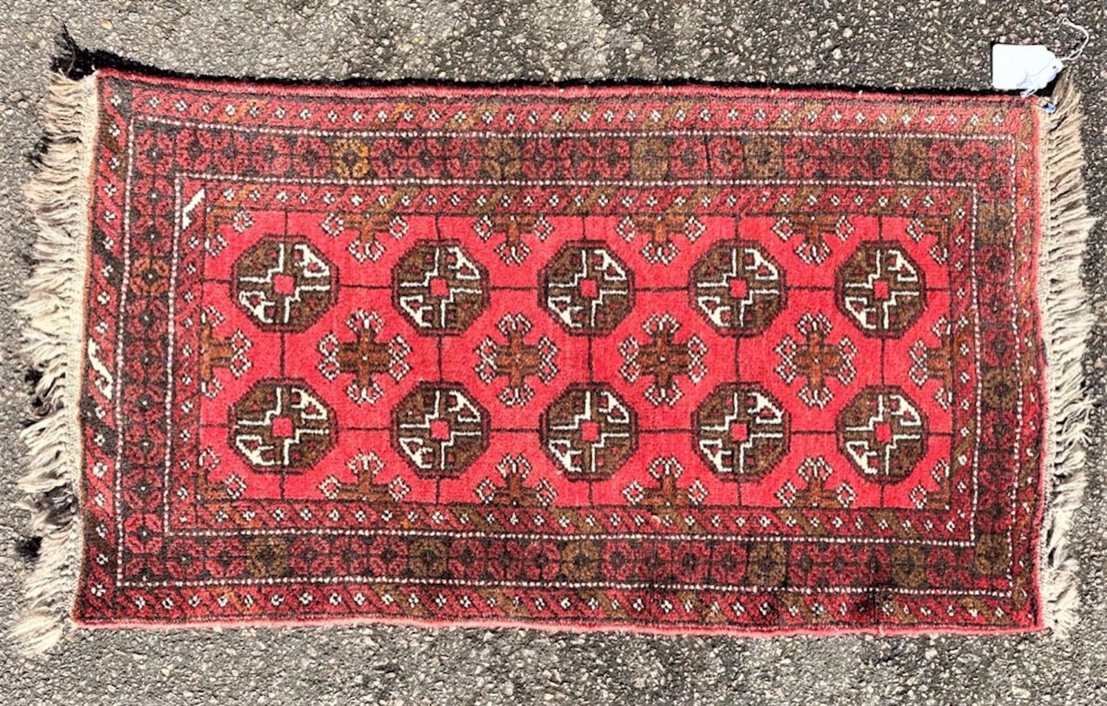 BUKHARA TURKEMAN HAND KNOTTED RUG – 1.9 x 3.1 (1 of 4)