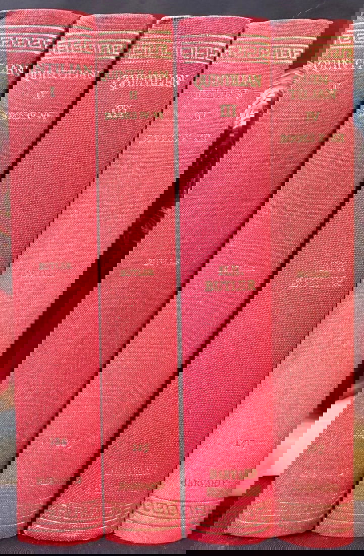 THE LOEB CLASSICAL LIBRARY BY HARVARD UNIVERSITY, QUINTILIAN, 4 VOLUMES: 1986. Cambridge, MA. Harvard University Press. Printed in Great Britain. All 4 volumes in Near Fine to Very Good+, unread condition. All volumes bound in red cloth hardcovers. All volumes embossed in