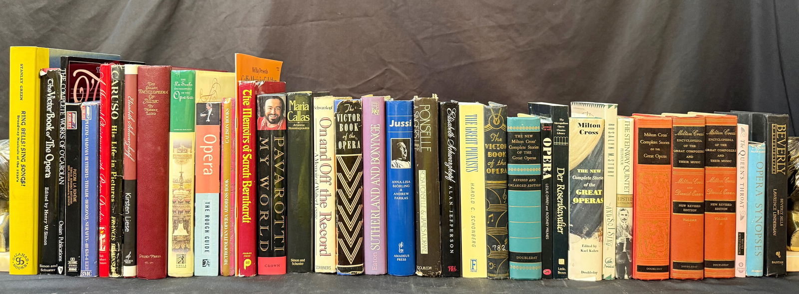 OPERA BOOK SET, 35 VOLUMES (1 of 4)