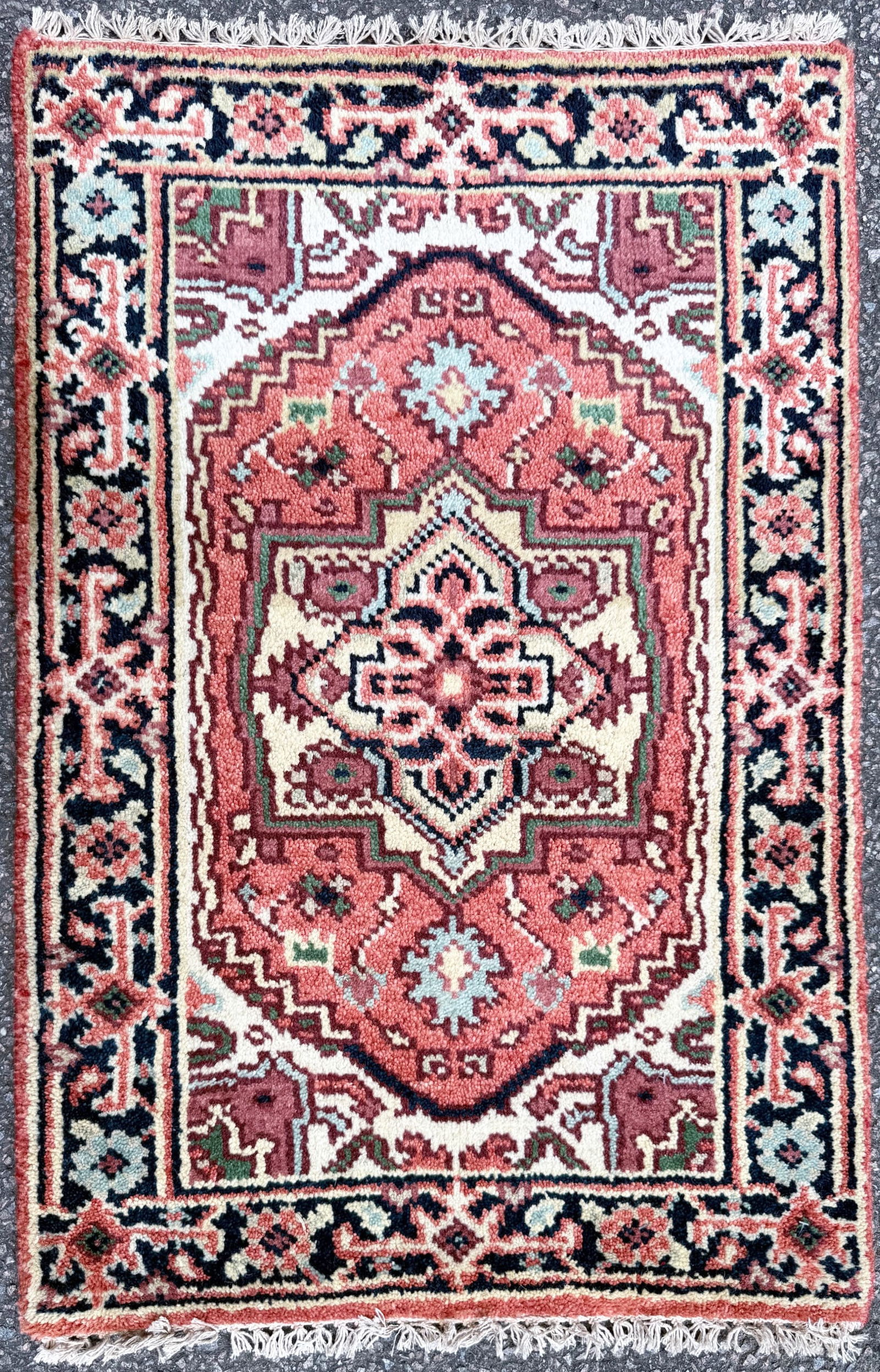 KAZAK HAND KNOTTED RUG, NEW, 2.0 x 3.0 (61cm x 91cm) (1 of 4)