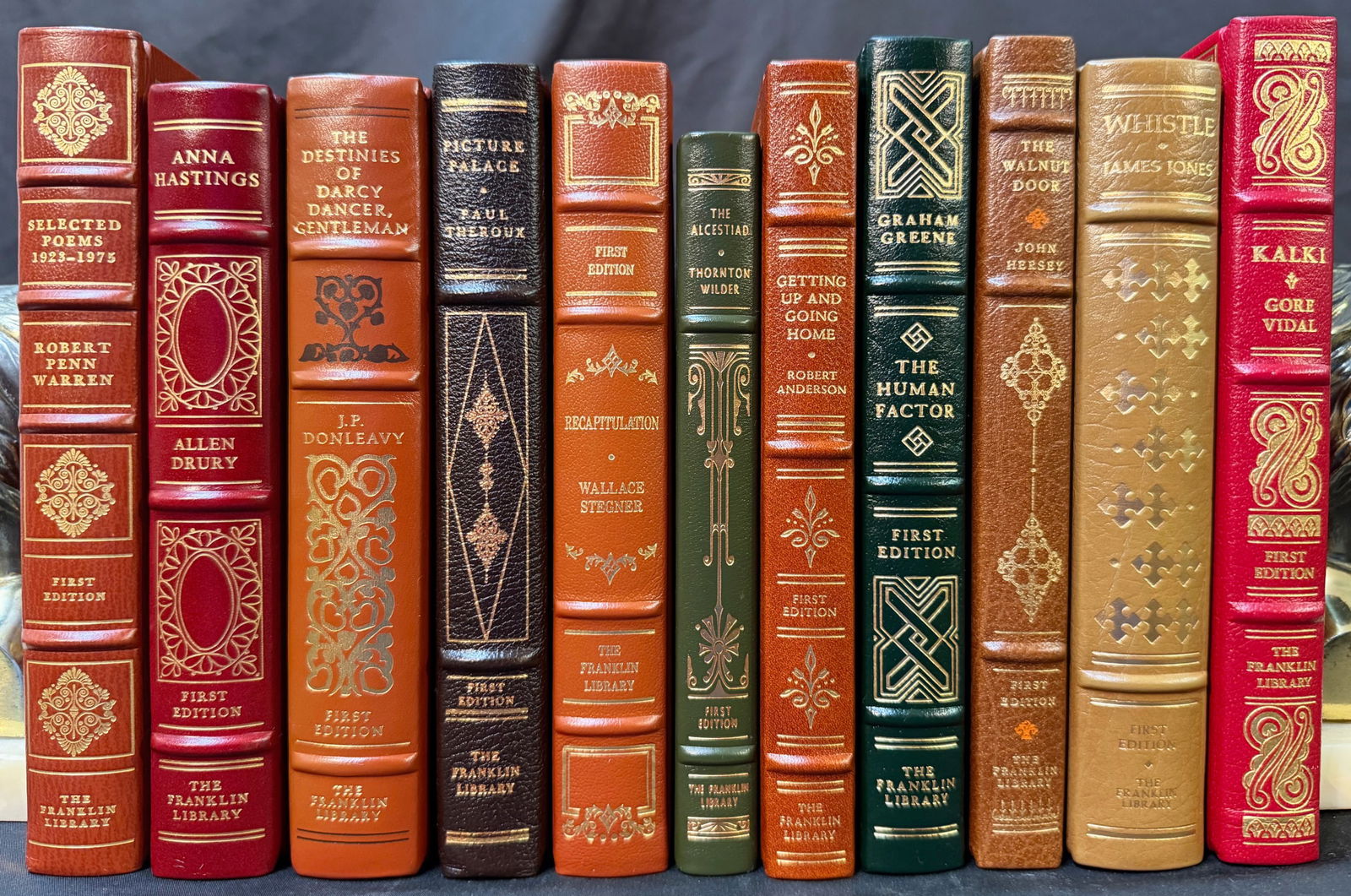 FRANKLIN LIBRARY FIRST EDITIONS, 11 VOLUMES, 1980S (1 of 7)