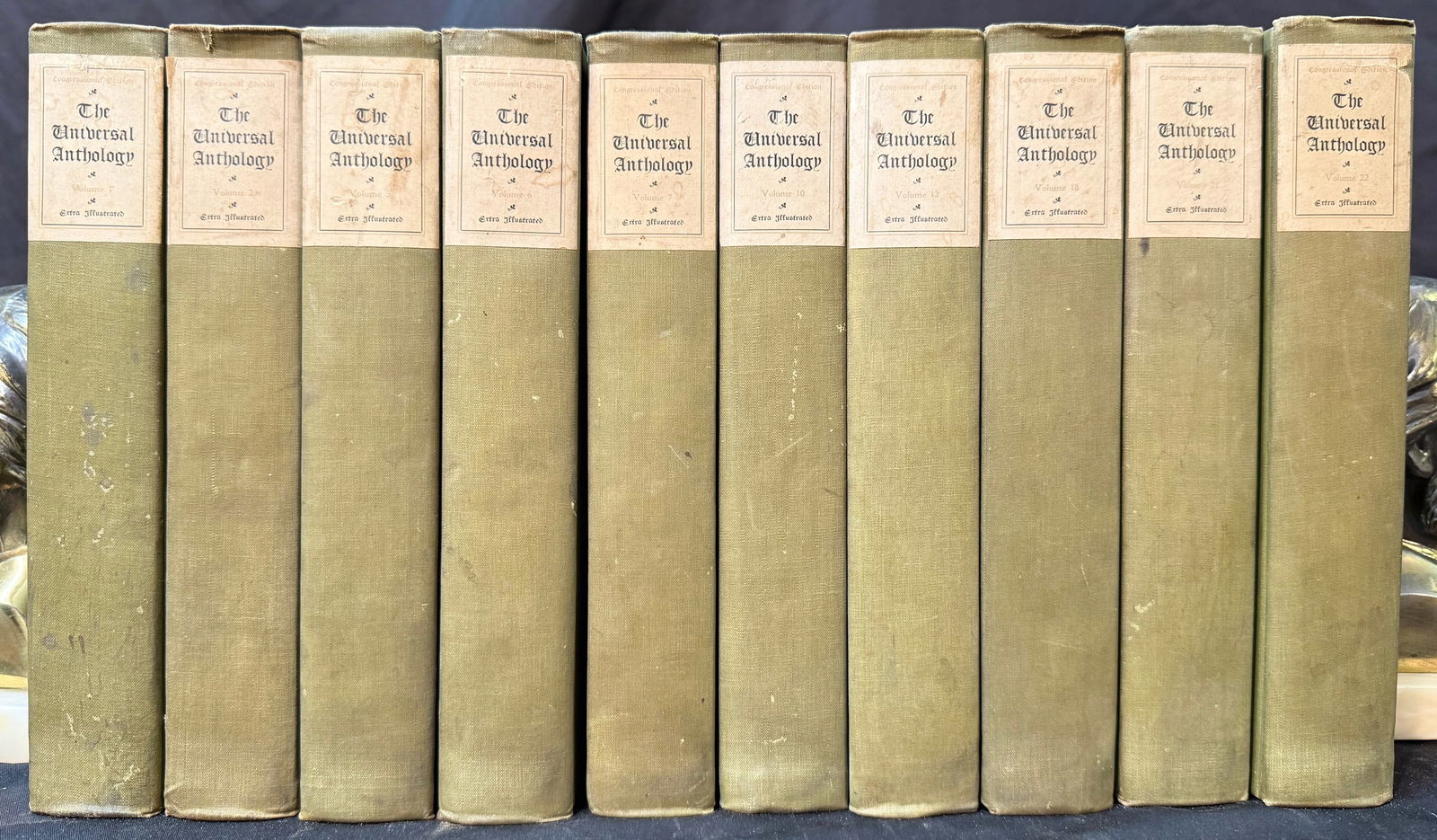 THE UNIVERSAL ANTHOLOGY, CONGRESSIONAL EDITION, WASHINGTON POST ISSUE, 10 VOLUMES (1 of 5)