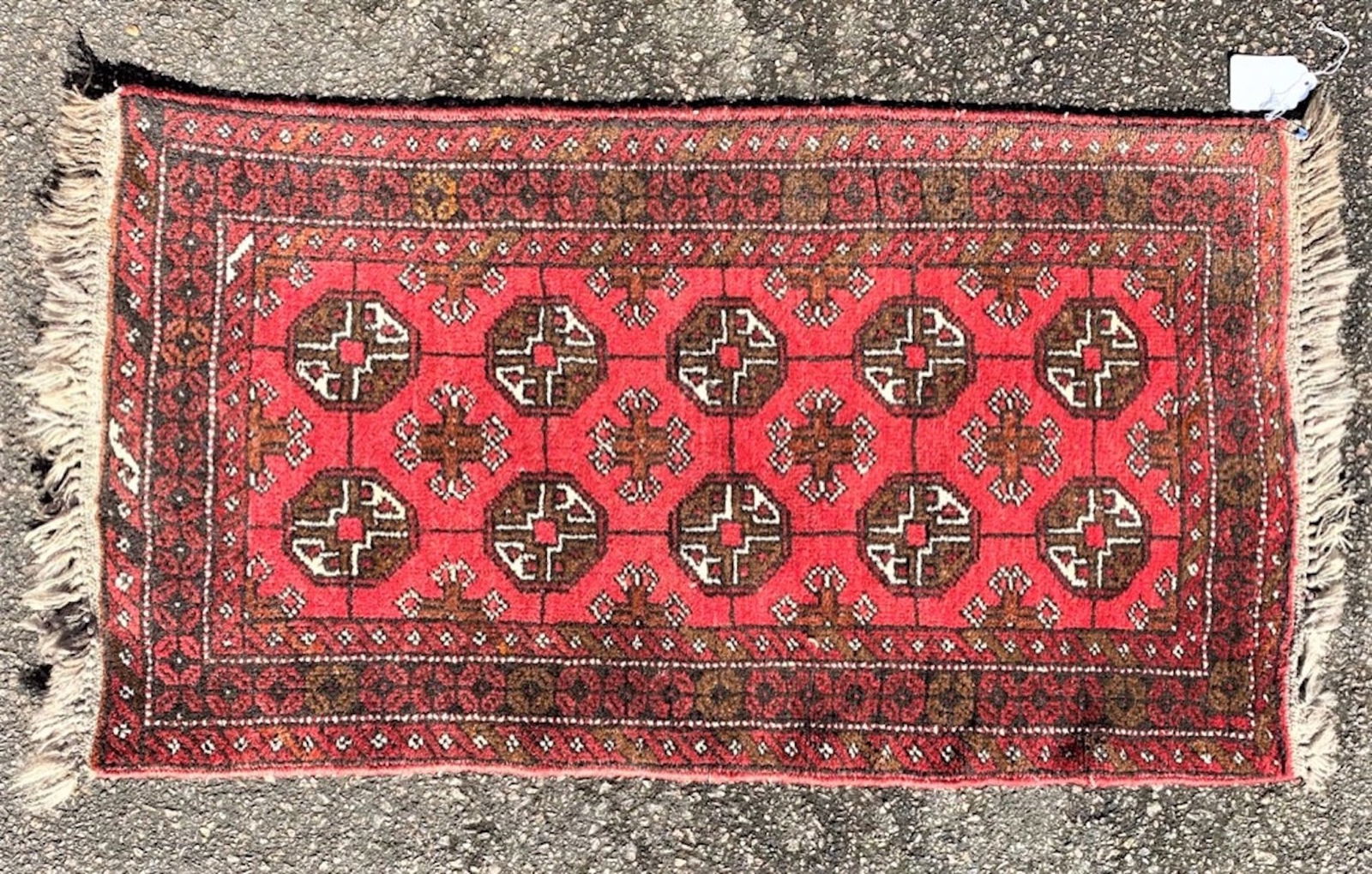 BUKHARA TURKEMAN HAND KNOTTED RUG – 1.9 x 3.1 (1 of 5)