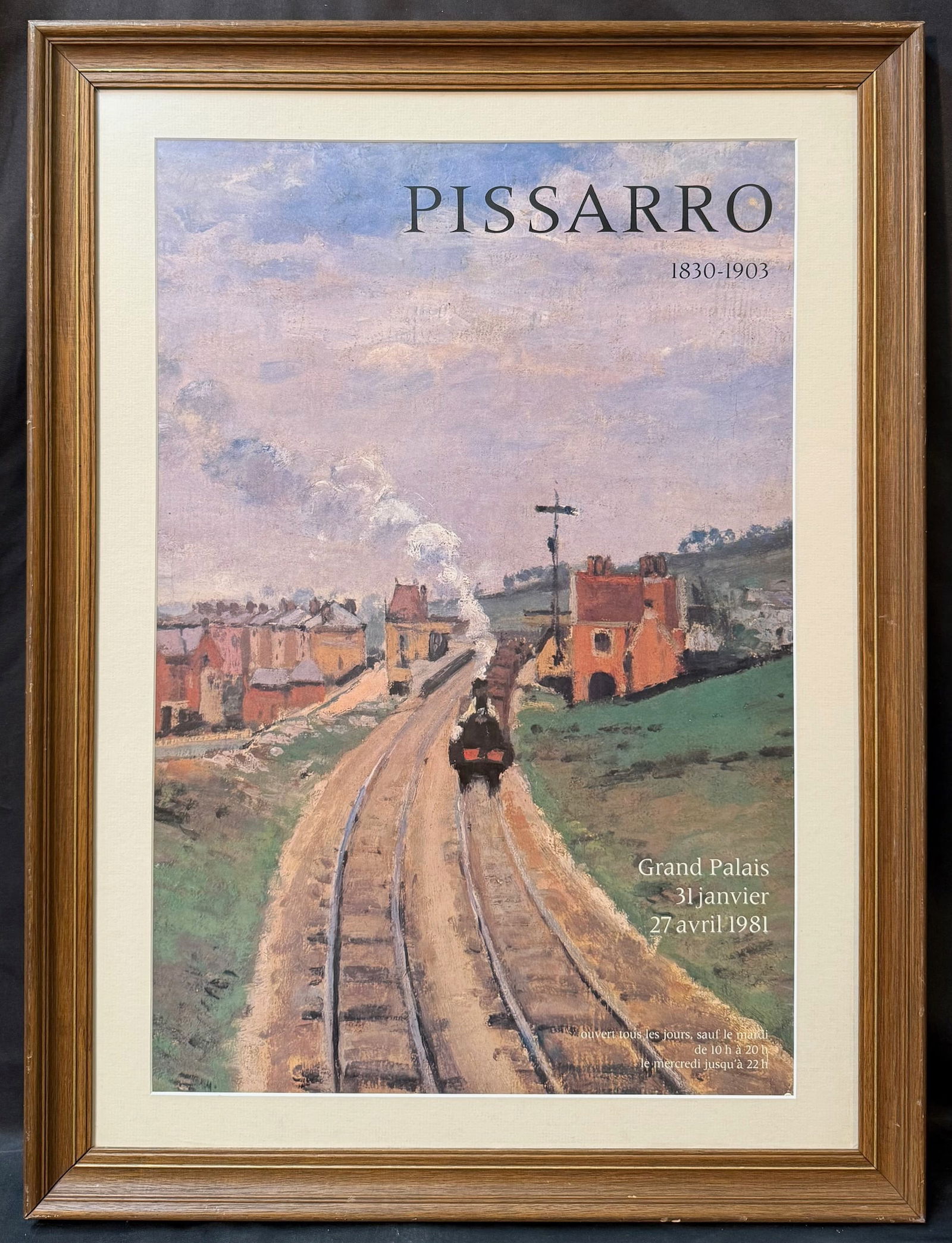 CAMILLE PISSARRO (1830-1903) ORIGINAL, LIMITED EDITION, GRAND PALAIS RETROSPECTIVE EXHIBITION (1 of 6)