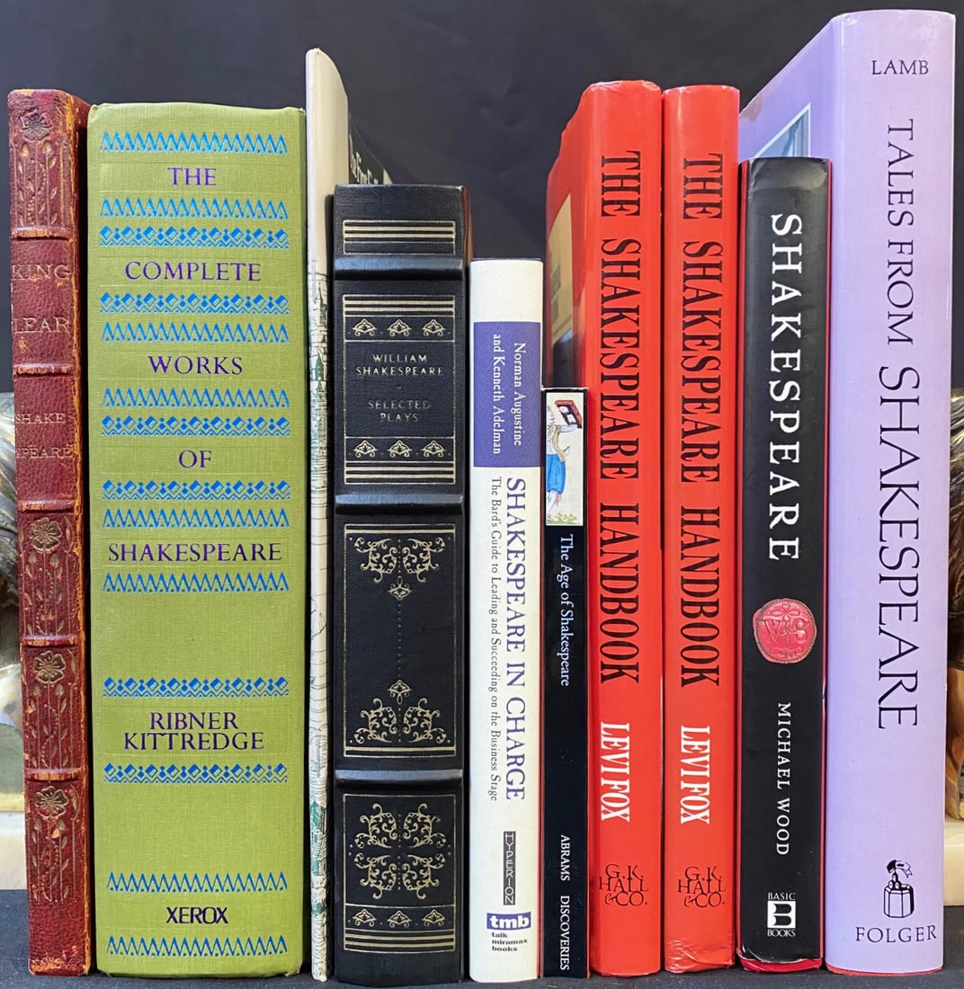 SHAKESPEARE BOOK SET, 10 VOLUMES (1 of 3)