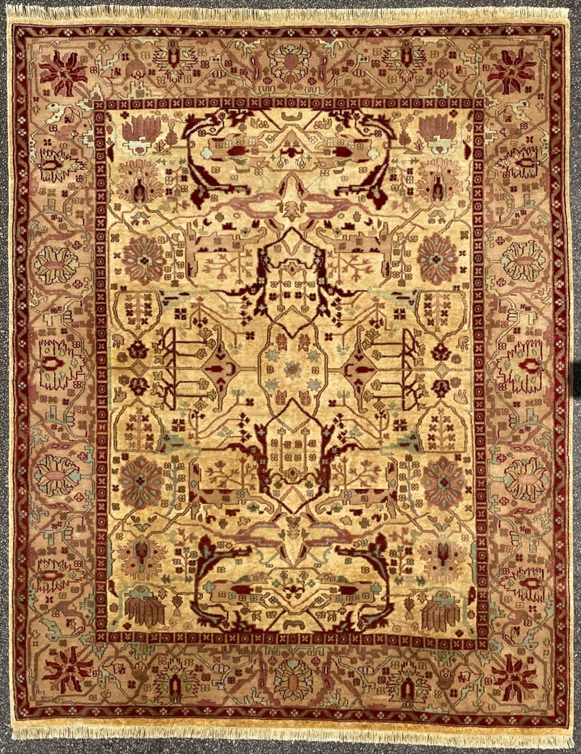 PESHAWAR HAND KNOTTED RUG, 8.0 x 10.3 (244cm x 312cm) (1 of 5)
