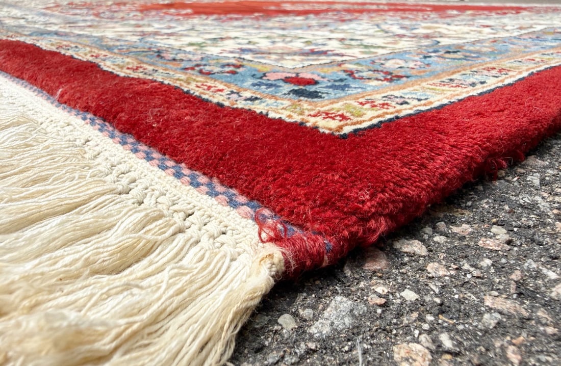 NEW KERMAN HAND KNOTTED RUG, 9.1 x 12.4 (277cm x 376cm) - 4
