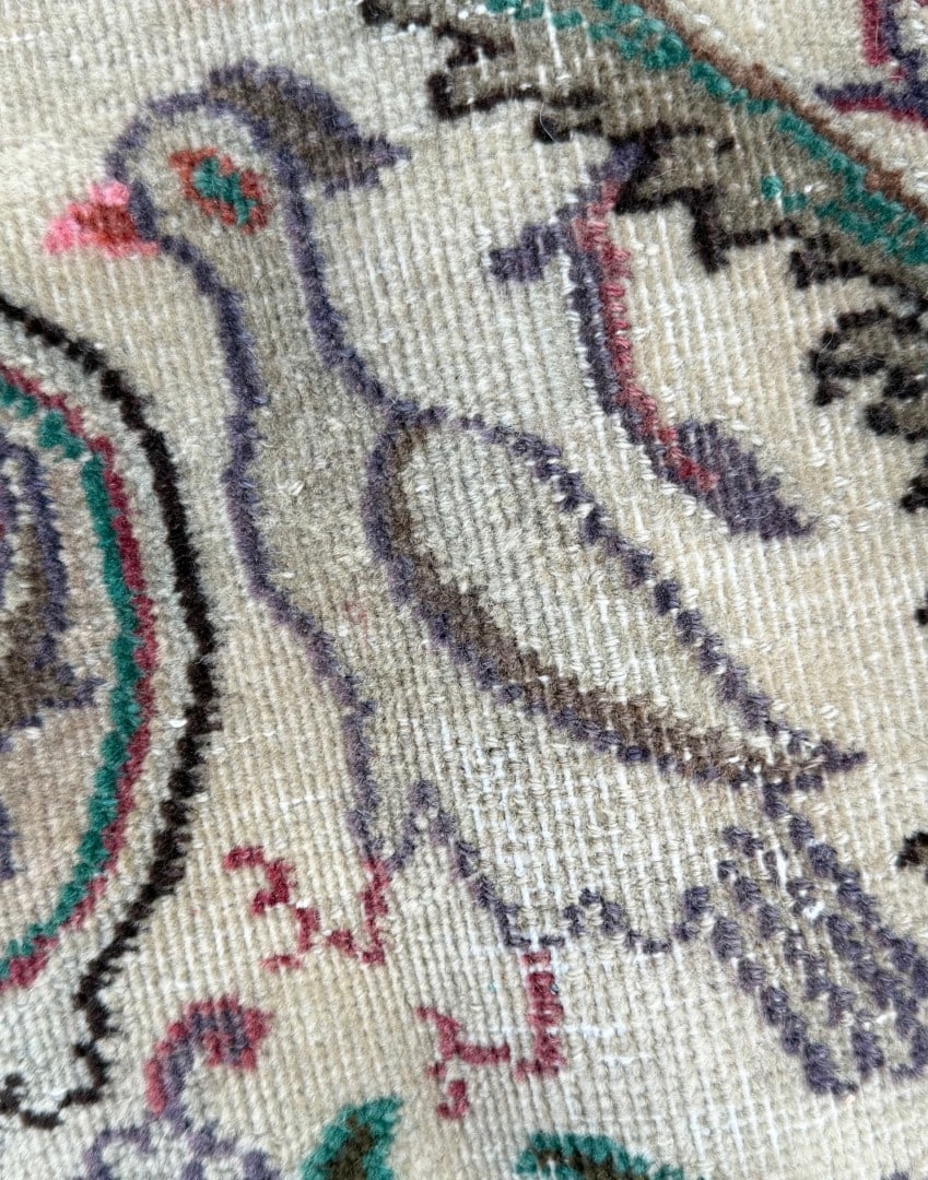 ANTIQUE PERSIAN HAJI JALILI TABRIZ RUG, 7.9 x 11.0 (231cm x 335cm) - 6