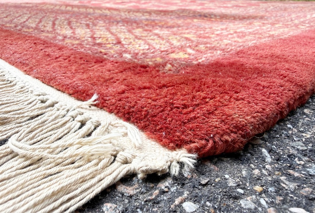 BUKHARA HAND KNOTTED RUG, 9.5 x 12.0 (287cm x 366cm) - 4