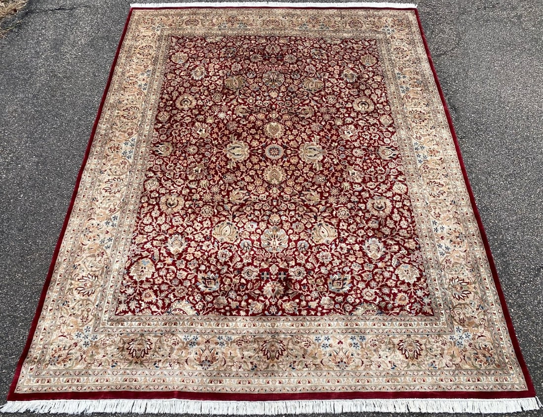 PESHAWAR HAND KNOTTED RUG WITH 200+ KPSI, 8.0 x 10.3 (244cm X 312cm) - 2