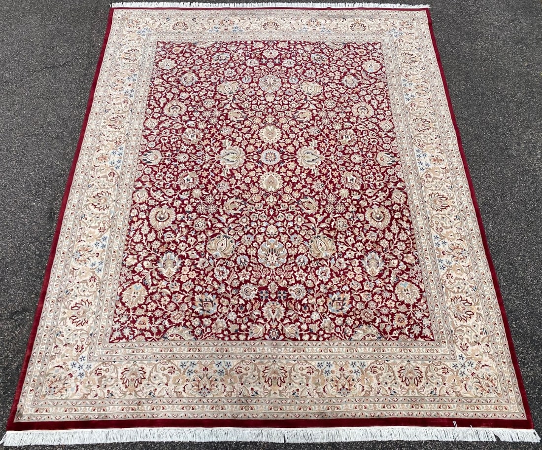 PESHAWAR HAND KNOTTED RUG WITH 200+ KPSI, 8.0 x 10.3 (244cm X 312cm) - 3
