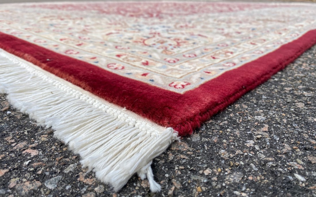 PESHAWAR HAND KNOTTED RUG WITH 200+ KPSI, 8.0 x 10.3 (244cm X 312cm) - 4