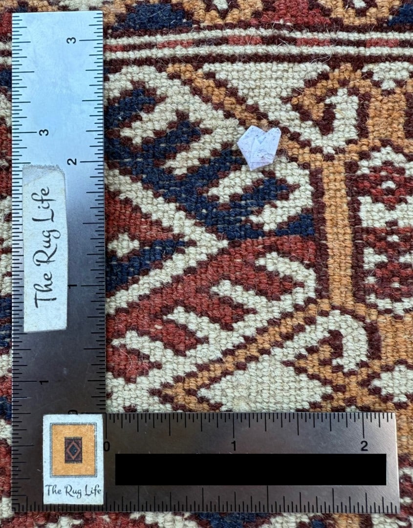 BUKHARA HAND KNOTTED RUG, 10.5 x 13.3 (318cm x 404cm) - 5