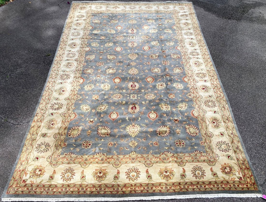 MANSION SIZED CHOBI HAND KNOTTED RUG, 11.8 x 18.0 (356cm x 549cm) - 2