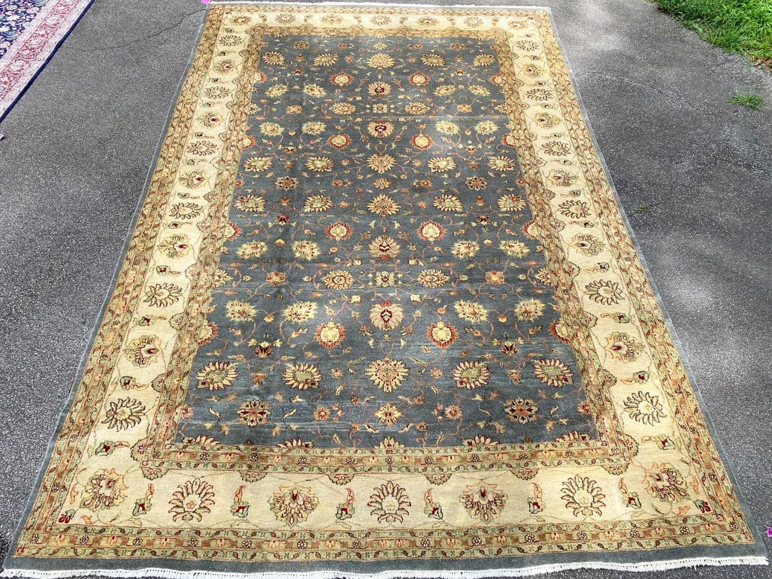 MANSION SIZED CHOBI HAND KNOTTED RUG, 11.8 x 18.0 (356cm x 549cm) - 3