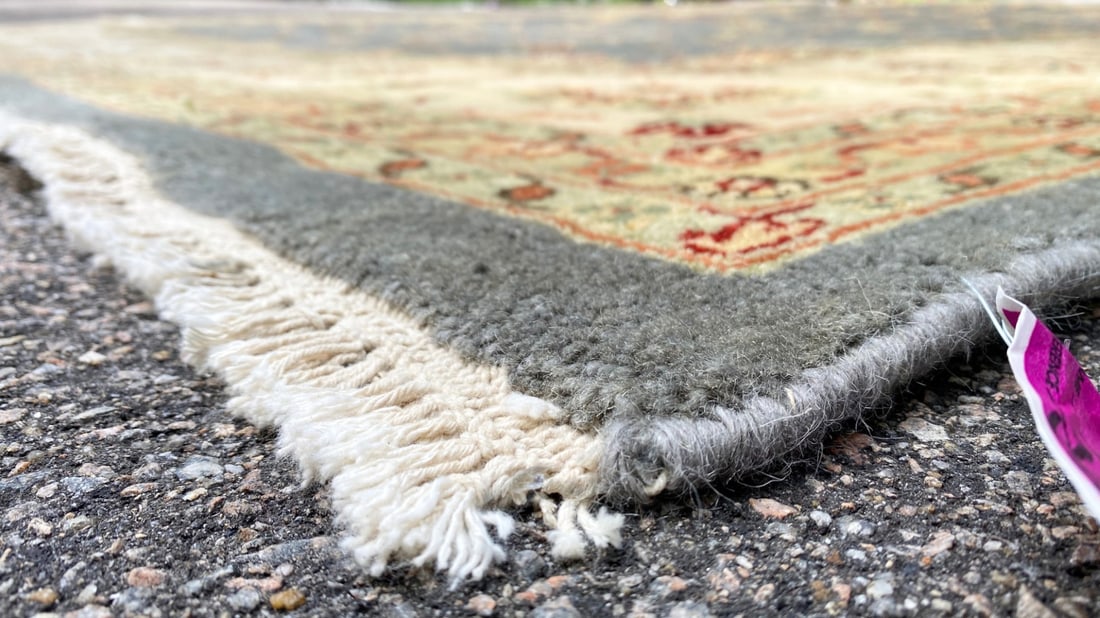 MANSION SIZED CHOBI HAND KNOTTED RUG, 11.8 x 18.0 (356cm x 549cm) - 4