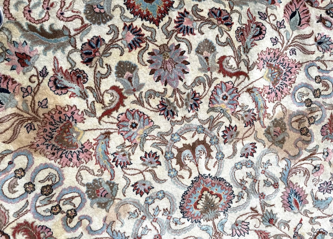 MANSION SIZED PERSIAN KASHAN HAND KNOTTED RUG, 10.10 x 20.10 (330cm x 635cm) - 5