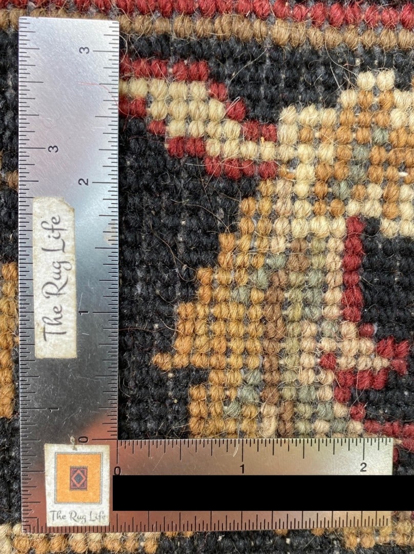 EXTRA LONG JAIPUR HAND KNOTTED WOOL RUNNER, 2.7 x 13.9 (79cm x 419cm) - 6