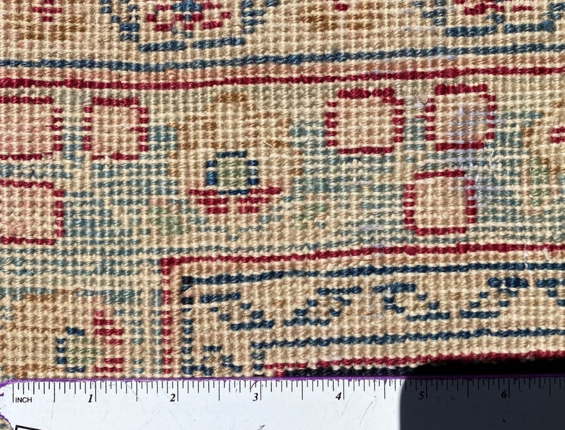 VINTAGE PERSIAN HAMADAN HAND KNOTTED RUG - 6.6 x 9.9, 198cm x 295cm - 7