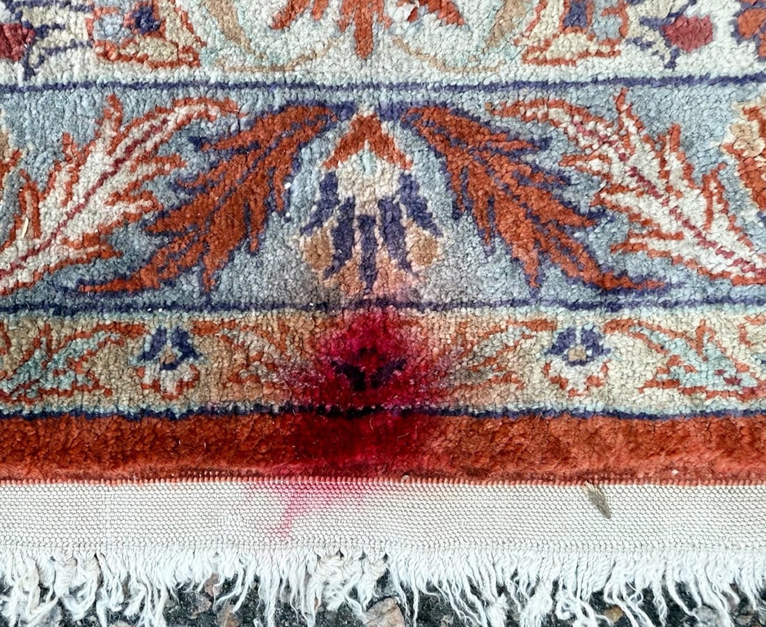 KASHMIR WOOL HAND KNOTTED RUG WITH 650+ KPSI, 3.0 x 4.11 (91cm x 150cm) - 5