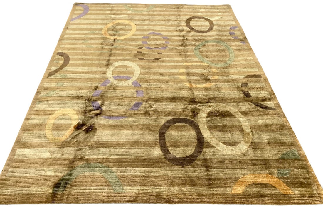 GABBEH HAND KNOTTED RUG, NEW, 8.4 x 10.2 (254cm x 310cm) - 2