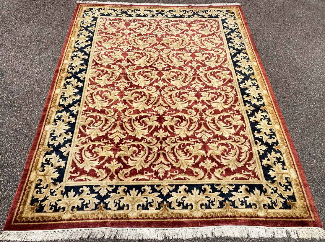 TIBETAN HAND KNOTTED RUG, 9.0 x 12.0 (274cm x 366cm) - 3