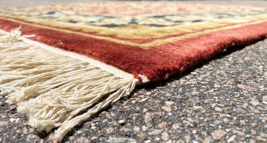 TIBETAN HAND KNOTTED RUG, 9.0 x 12.0 (274cm x 366cm) - 4