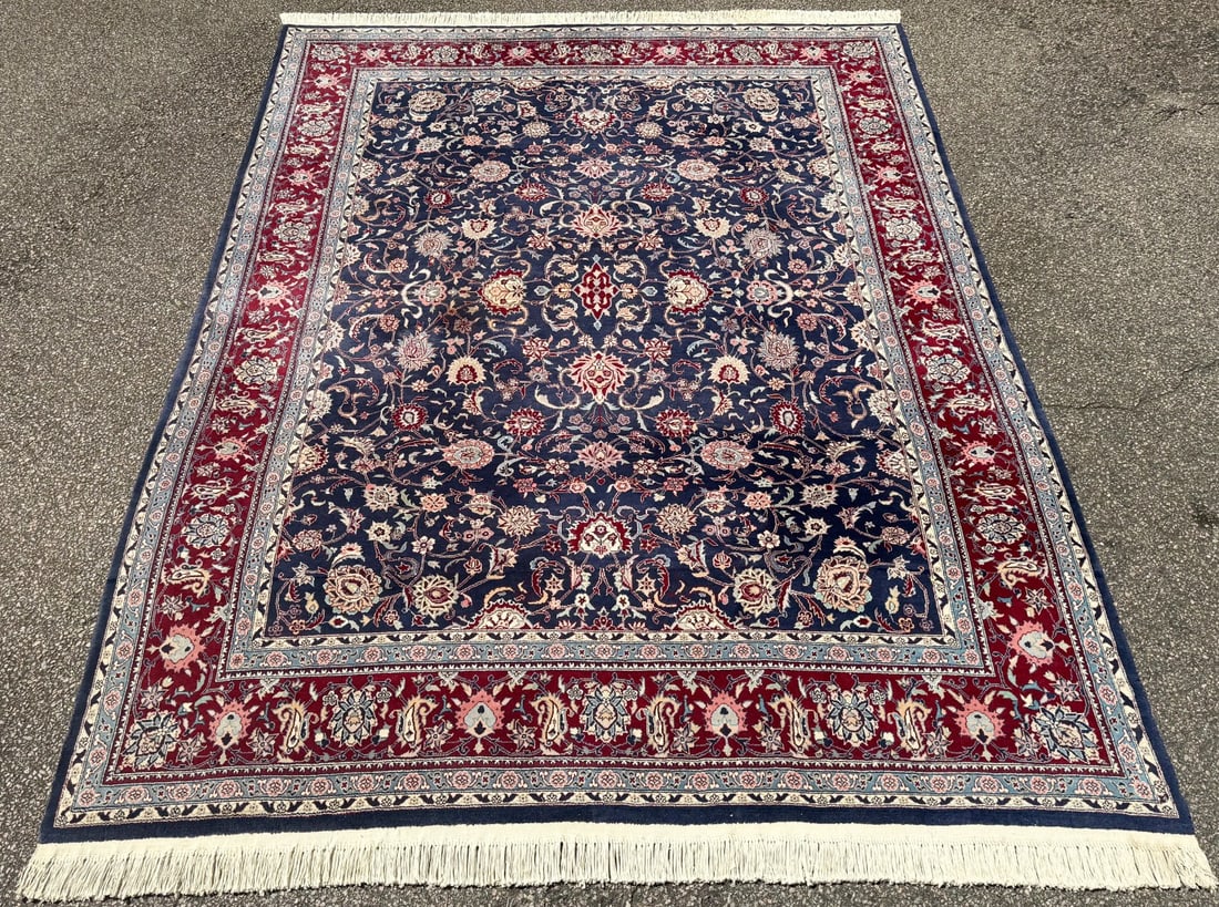 SAROUK HAND KNOTTED RUG, 7.9 x 10.0 (236cm x 305cm) - 2