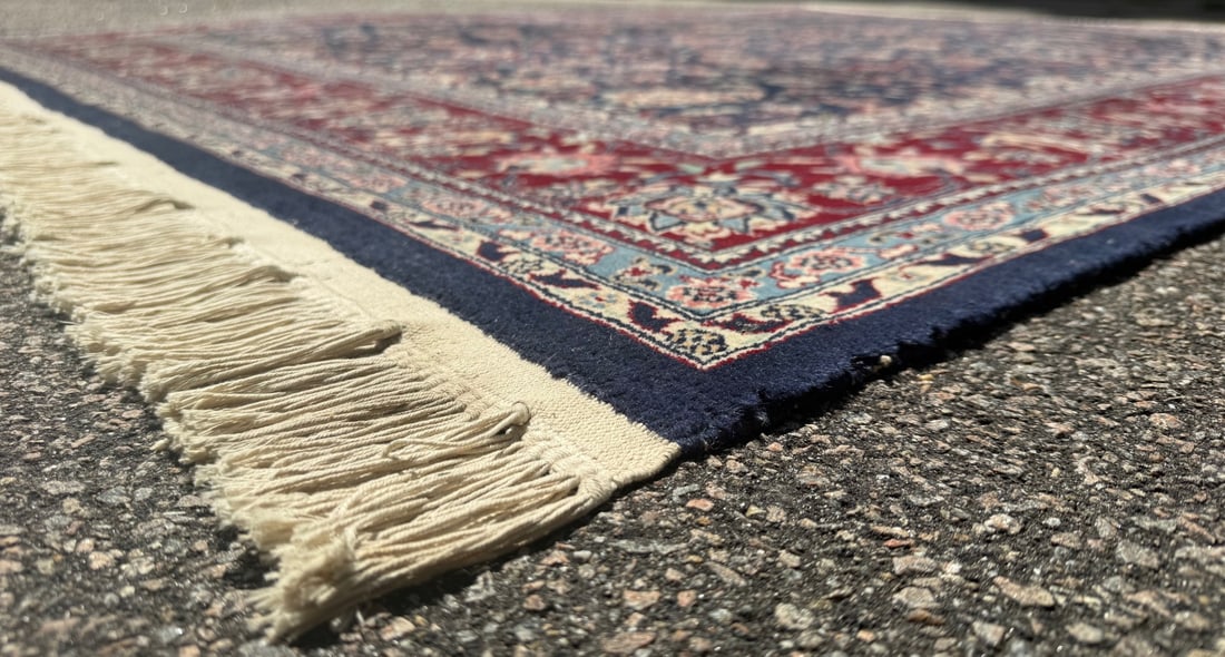 SAROUK HAND KNOTTED RUG, 7.9 x 10.0 (236cm x 305cm) - 4
