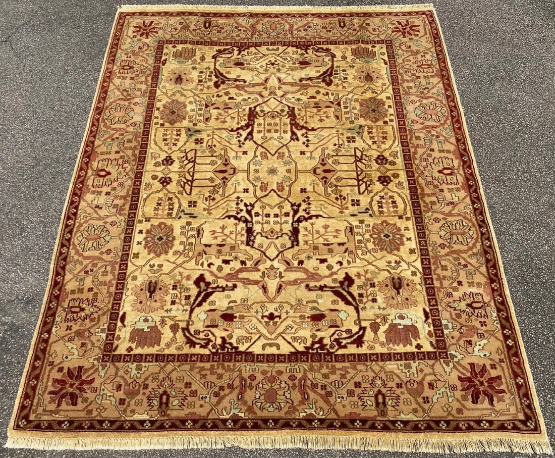 PESHAWAR HAND KNOTTED RUG, 8.0 x 10.3 (244cm x 312cm) - 2