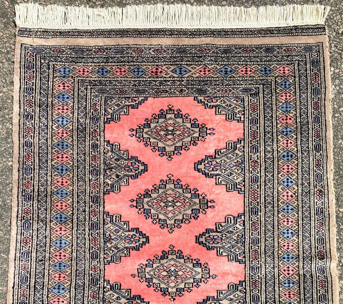 BUKHARA HAND KNOTTED RUG WITH 250+ KPSI – 3.0 x 4.6 - 3