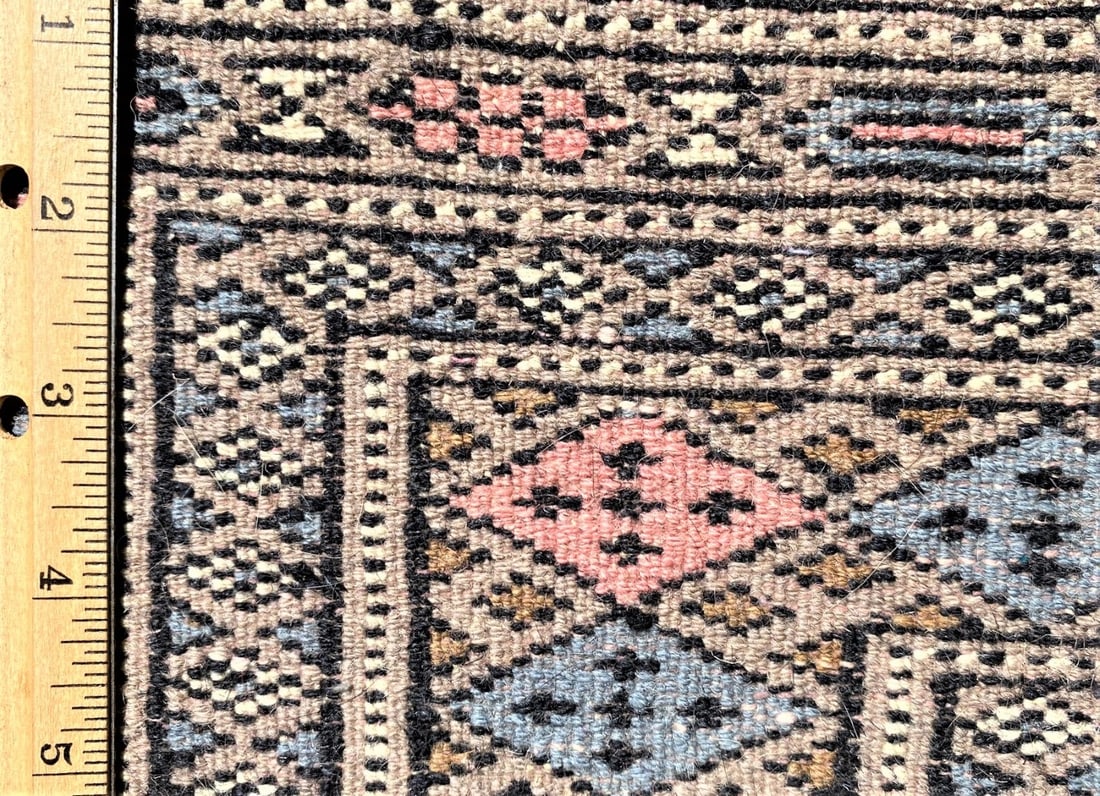BUKHARA HAND KNOTTED RUG WITH 250+ KPSI – 3.0 x 4.6 - 6
