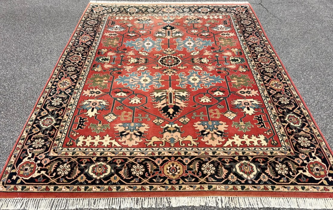 VINTAGE MAHAL HAND KNOTTED RUG, 8.1 x 11.0 (246cm x 335cm) - 2