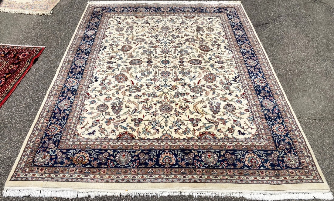 KASHAN HAND KNOTTED RUG, 8.0 x 10.5 (244cm x 318cm) - 2