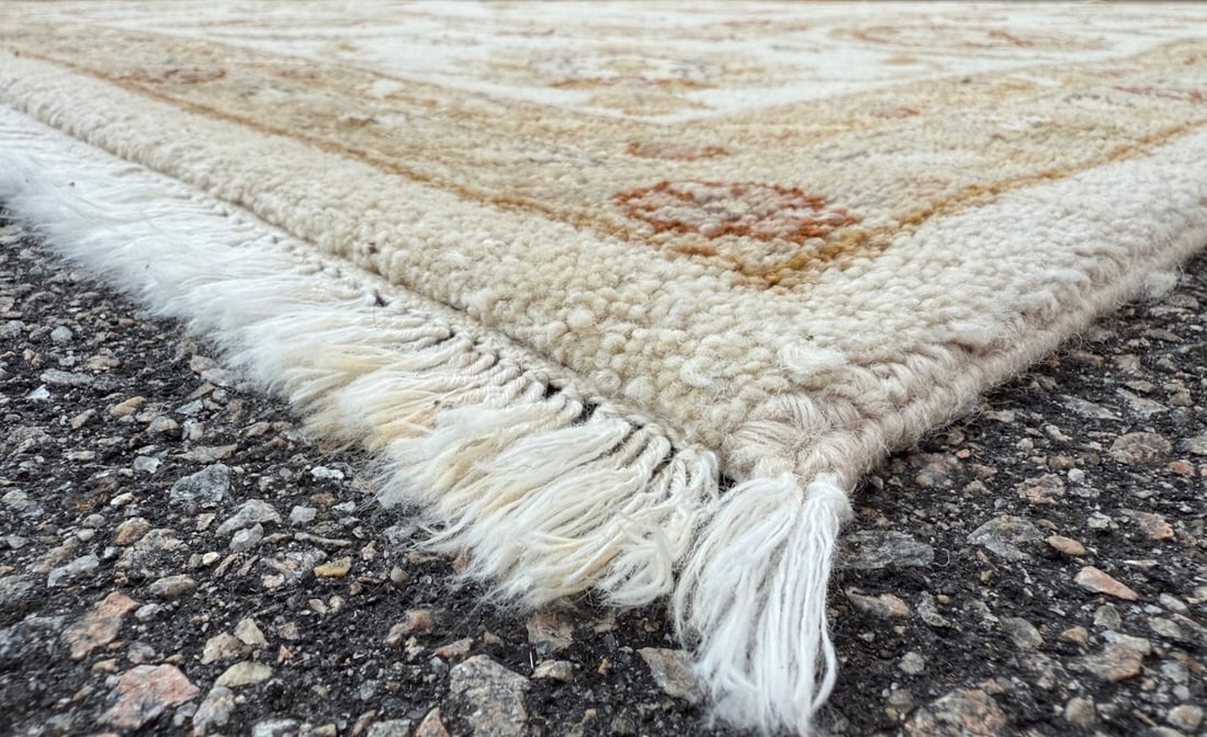 PESHAWAR HAND KNOTTED RUG, 7.7 x 10.1 (231cm x 307cm) - 4