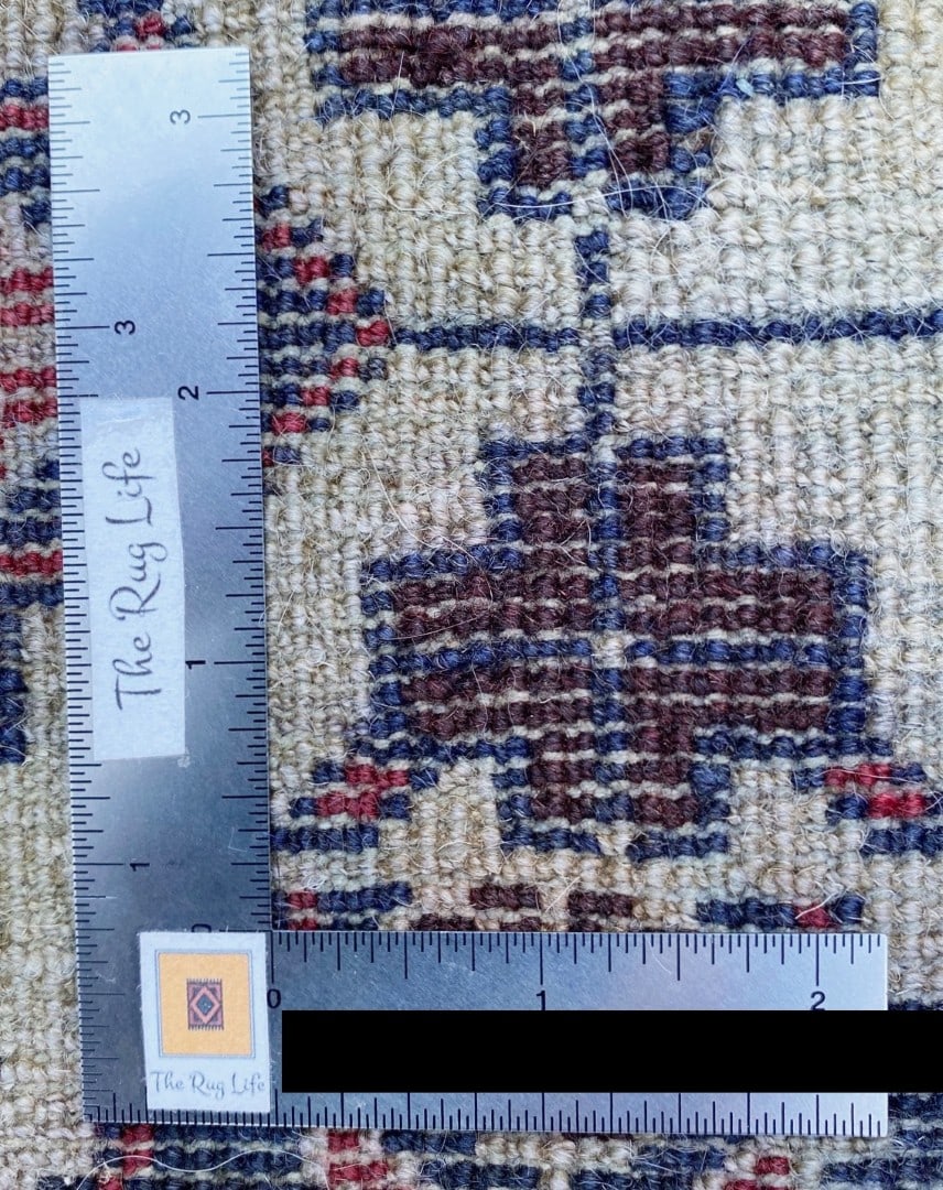 TRIBAL BALOUCH HAND KNOTTED RUG, 2.10 x 5.2 (86cm x 157cm) - 3
