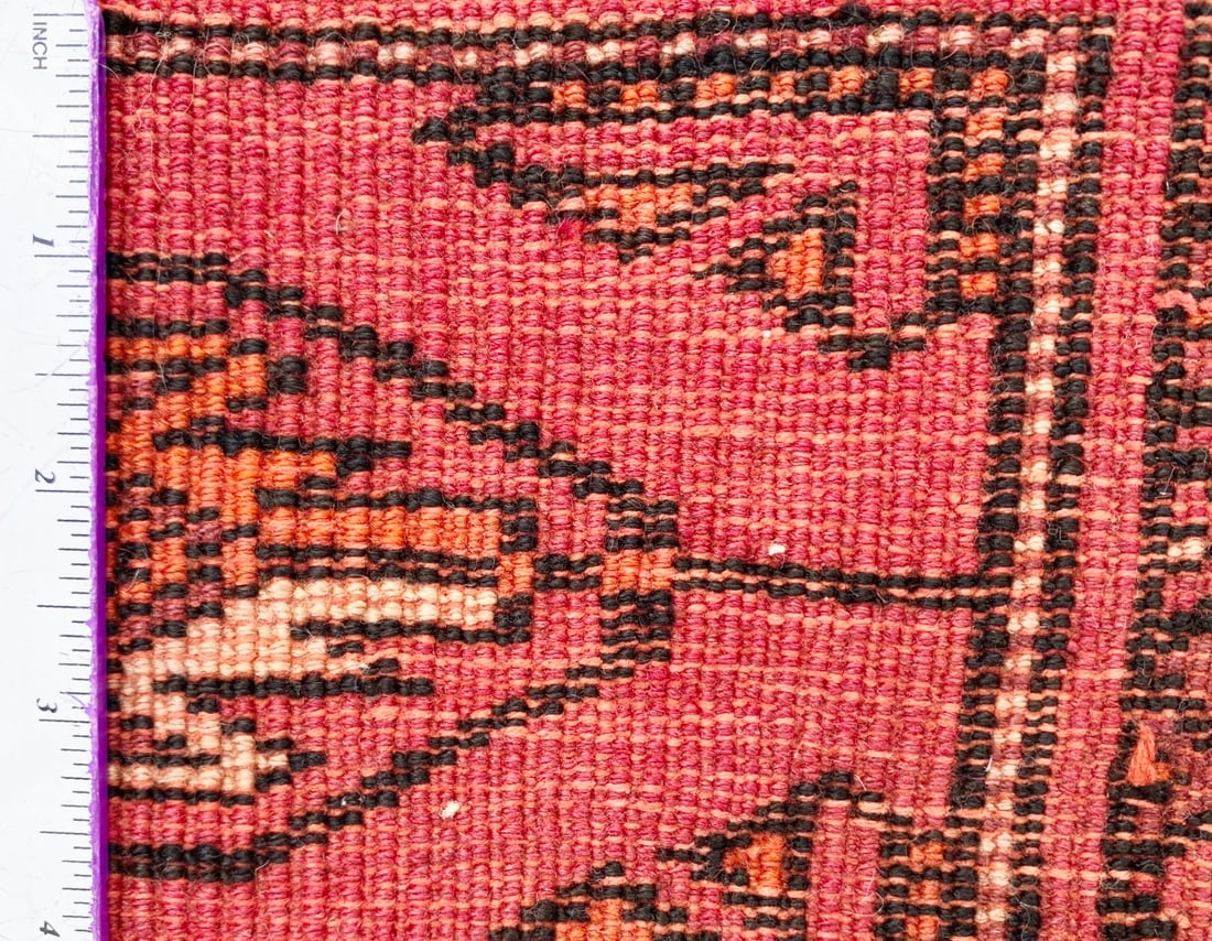 VINTAGE JALDAR HAND KNOTTED WOOL RUG – 3.4 x 6.5 - 7