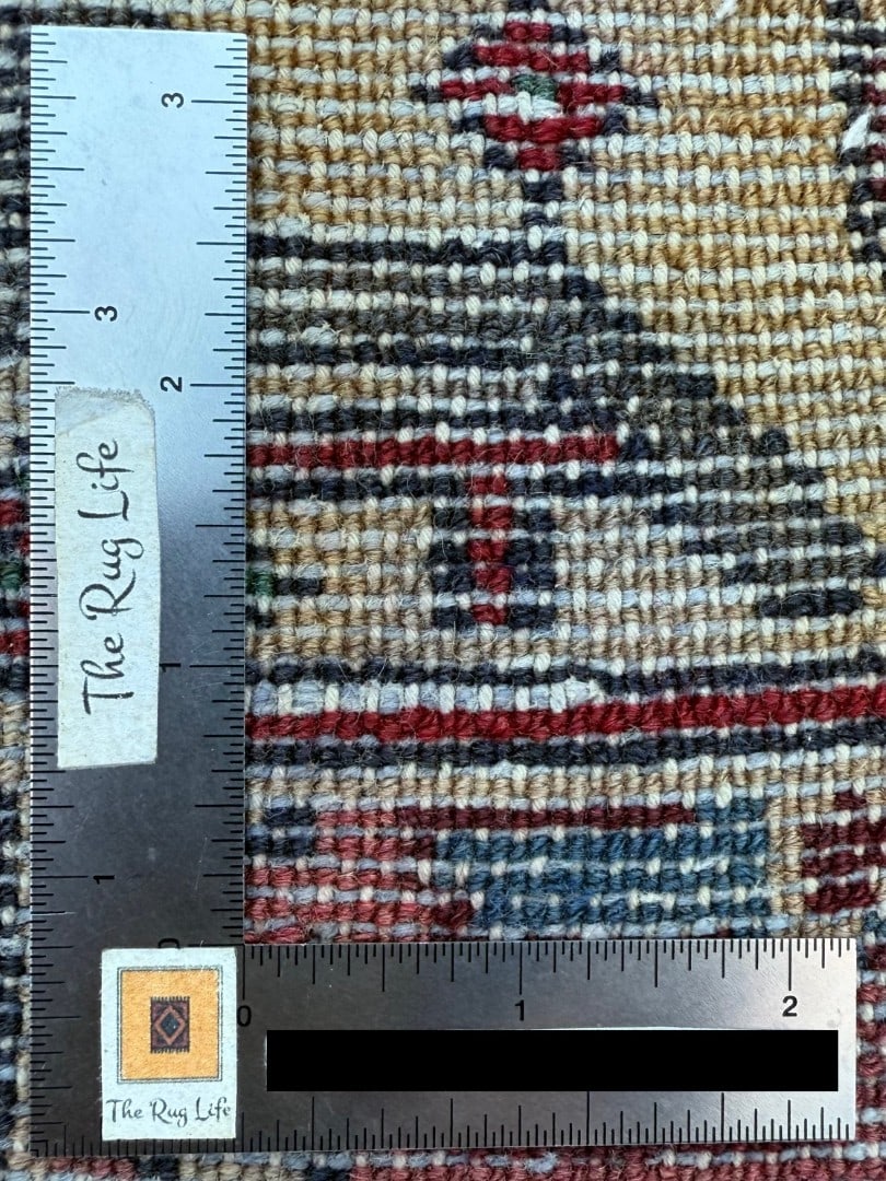 ANTIQUE PERSIAN SERAPI HAND KNOTTED RUG, 5.0 x 9.6 (152cm x 290cm) - 6