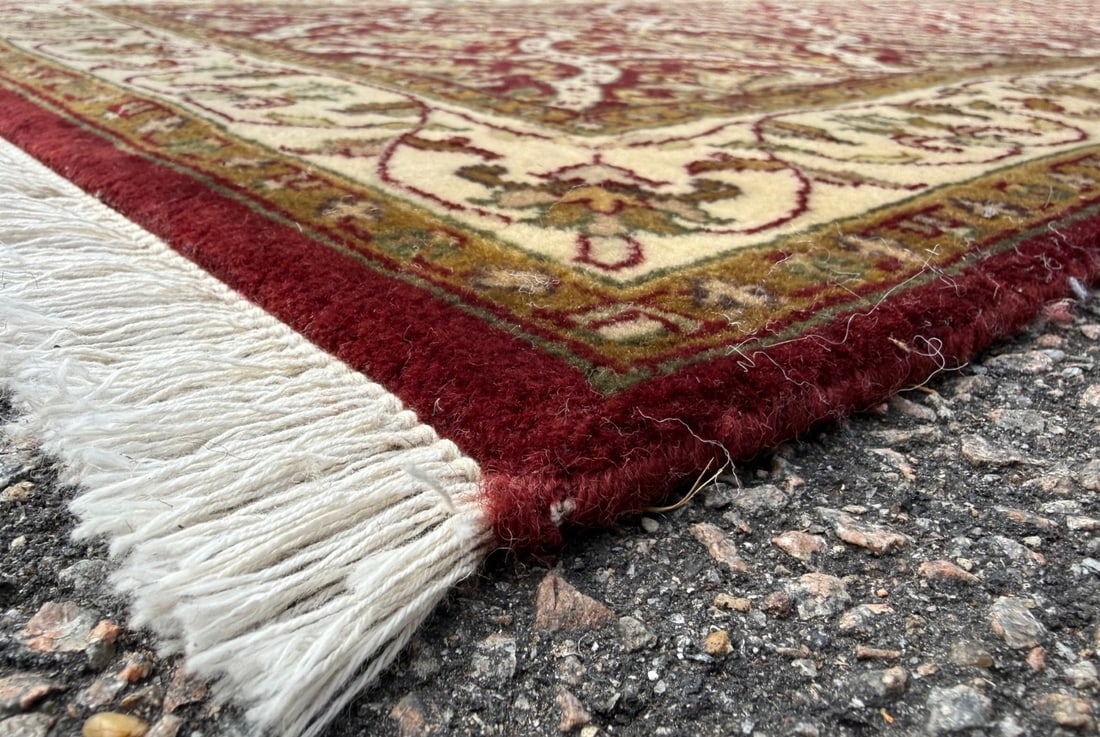 JAIPUR HAND KNOTTED WOOL RUNNER, 2.6 x 11.1 (76cm x 338cm) - 4
