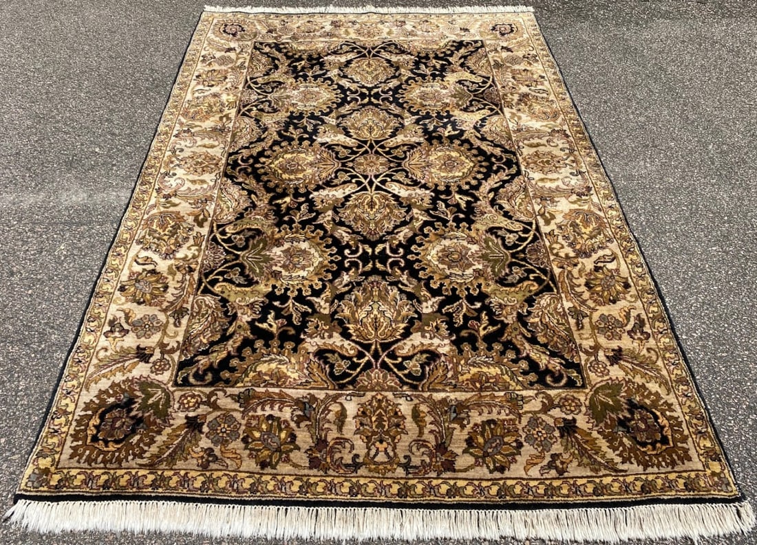 JAIPUR HAND KNOTTED WOOL RUG, NEW, 5.10 x 9.0 (178cm x 274cm) - 2