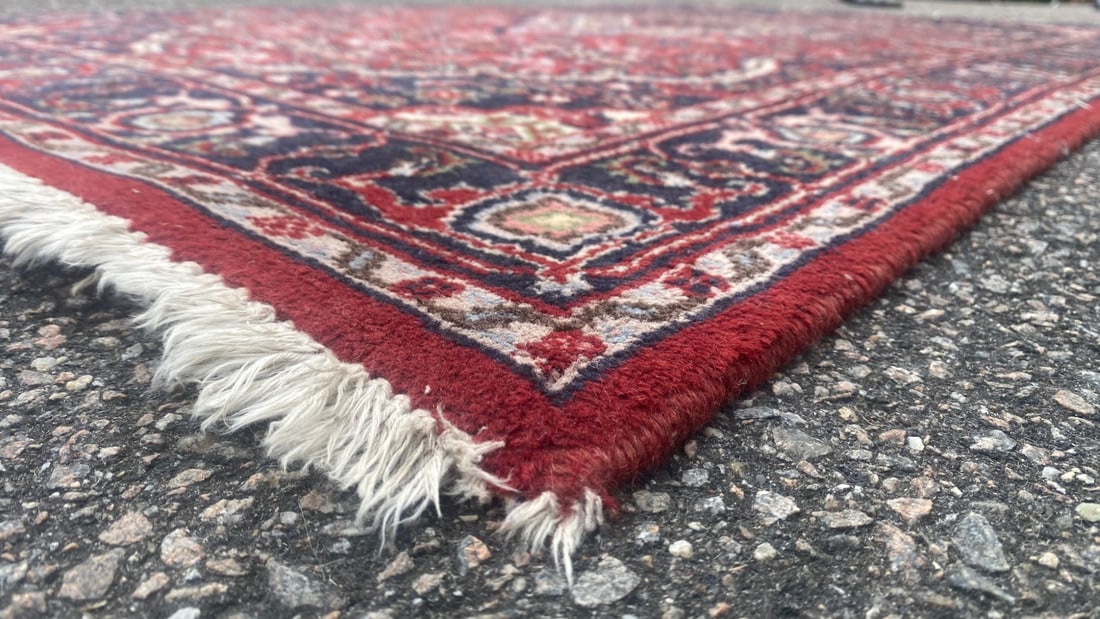VINTAGE PERSIAN BIDJAR HAND KNOTTED RUG, 3.1 x 5.3 (94cm x 160cm) - 4