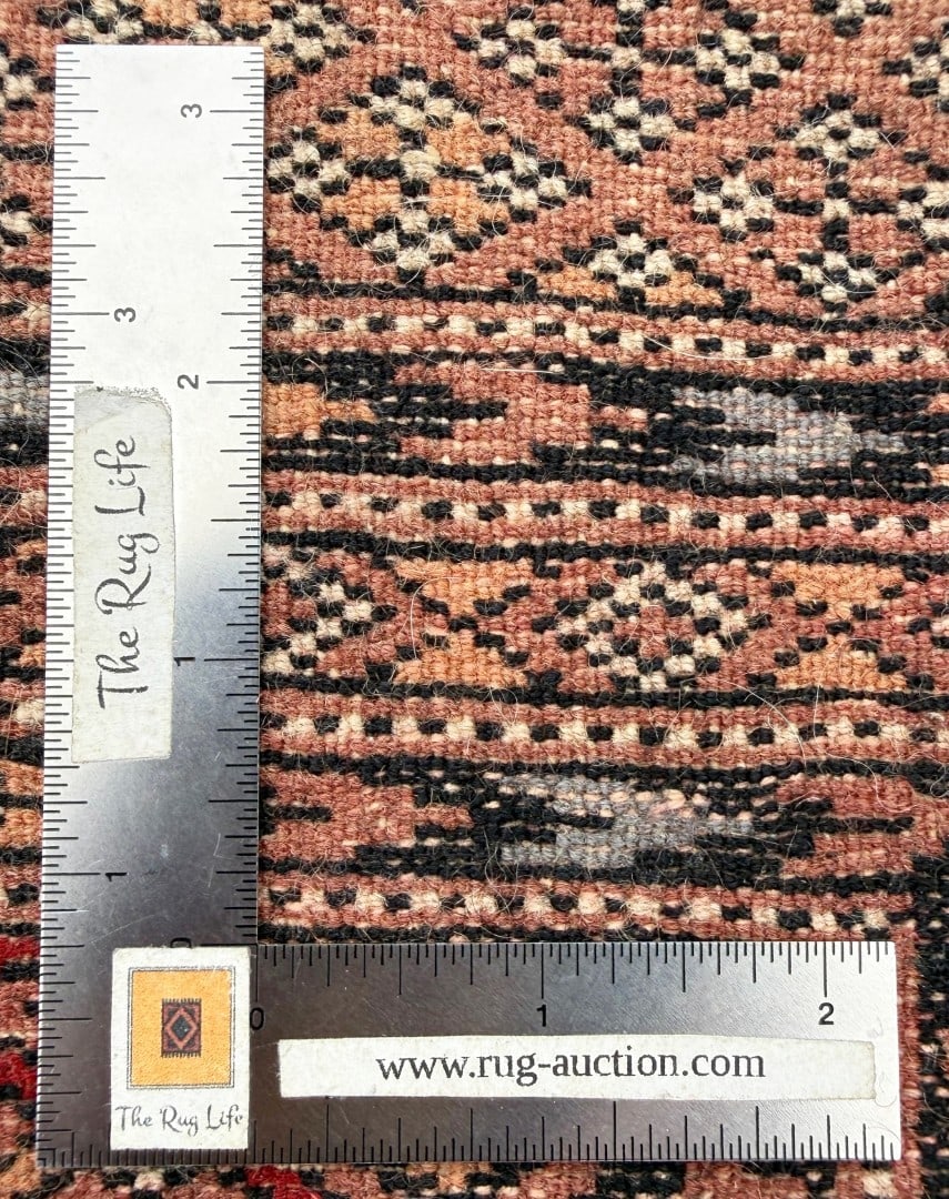 SIGNED JALDAR HAND KNOTTED WOOL RUG, 3.1 x 4.10 (94cm x 147cm) - 4