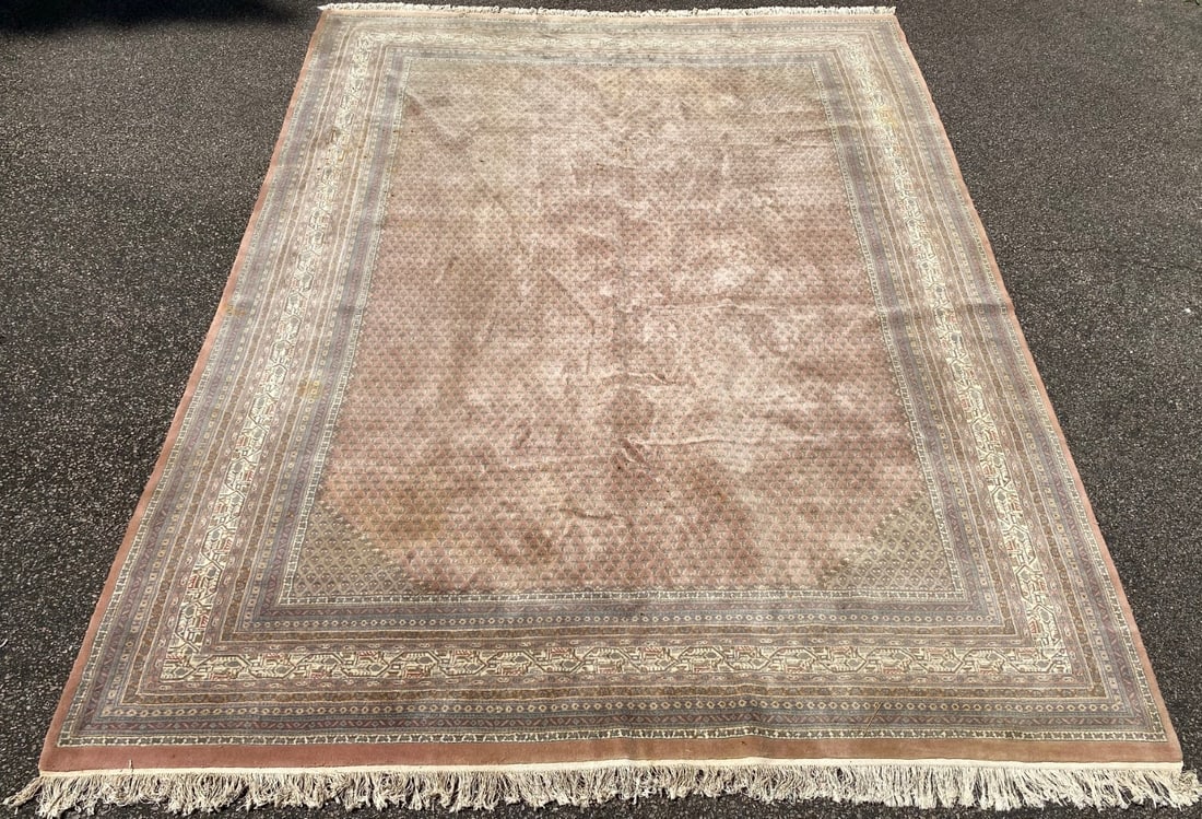 PERSIAN SARABAND MIR HAND KNOTTED RUG, 9.0 x 12.3 (267cm x 373cm) - 3